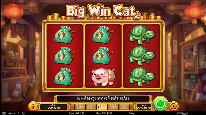 Các tính năng đặc biệt trong Big Win Cat Fun88