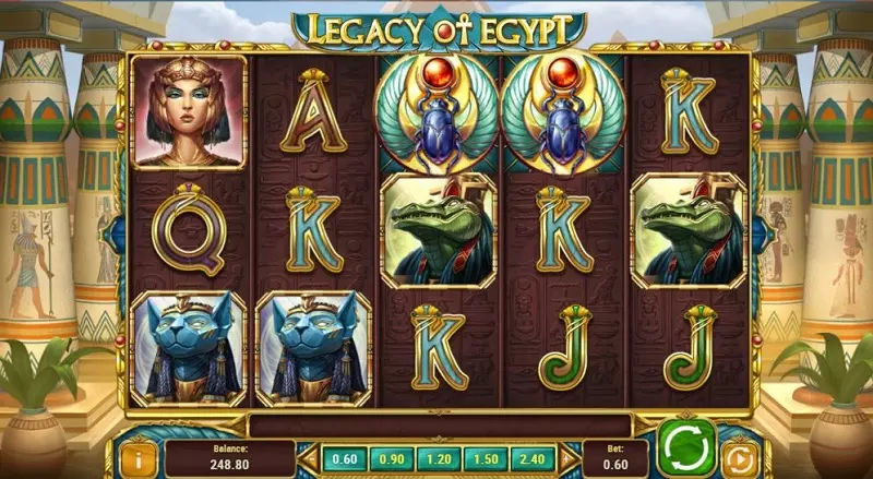  Cách chơi Legacy of Egypt Fun88